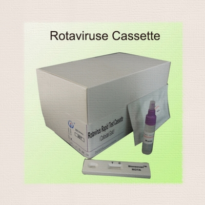 IVD Rotavirus Rapid Cassette Colloidal Gold Rapid Test para Diagnóstico Hospitalar 2-30C Prazo de validade 24 meses