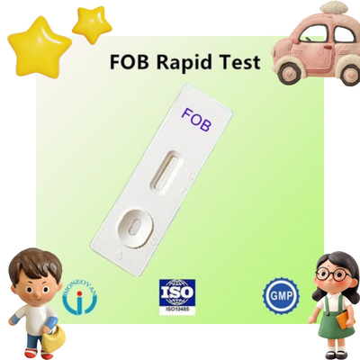 Amostra de fezes Tipo FOB Exame de sangue oculto fecal Kit de exames médicos 2-30C