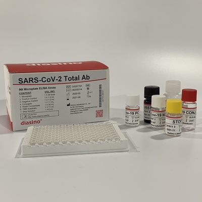 Covid-19 IgG ELISA TEST KIT Format Kit Enzima-Linked Immunosorbent Assay