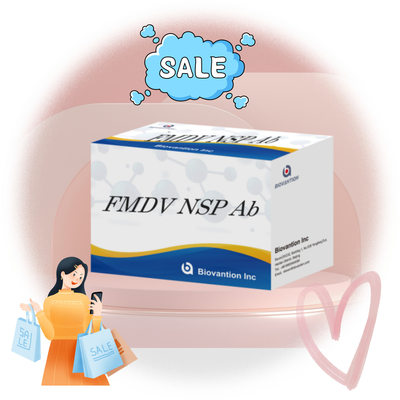 Sensibilidade Teste Elisa em animais para um diagnóstico médico preciso FMDV NSP Ab