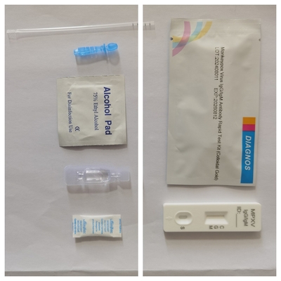 Monkeypox Antigen Rapid Test Kit Colloidal Gold Rapid Mpox Virus Detecção Qualitativa