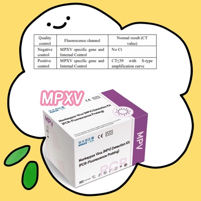 Kit de detecção do vírus Mpox MPXV Probação por PCR-fluorescência