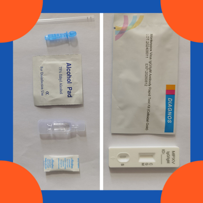 Monkeypox Antigen Rapid Test Kit Colloidal Gold Rapid Mpox Virus Detecção Qualitativa