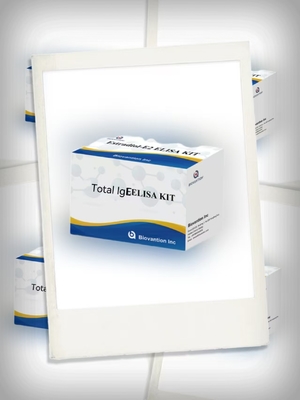 Kit de ensaio total de anticorpos IgE ELISA Sério / plasma para diagnóstico in vitro