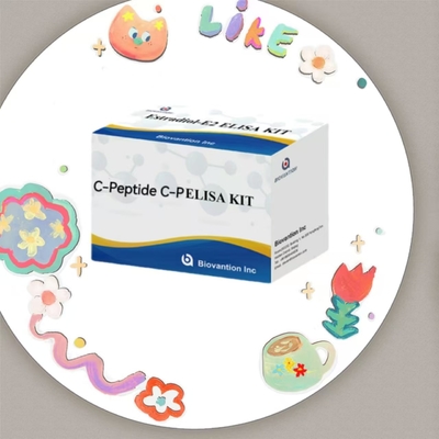 Kit de ensaio C-Peptide C-P ELISA Enzima-linked Immuno Sorbent Assay Testes quantitativos