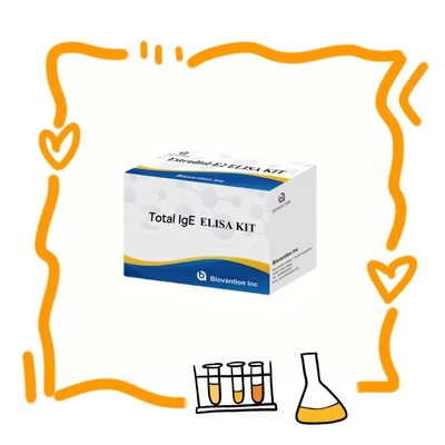 Total IgE Anticorpo IgE ELISA Kit de Enzima de Diagnóstico In Vitro