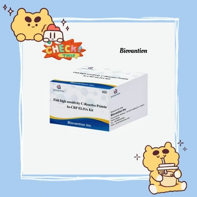 Hs-CRP IVD Elisa Test Peixe Bioventição de Proteína C-Reativa de Alta Sensibilidade