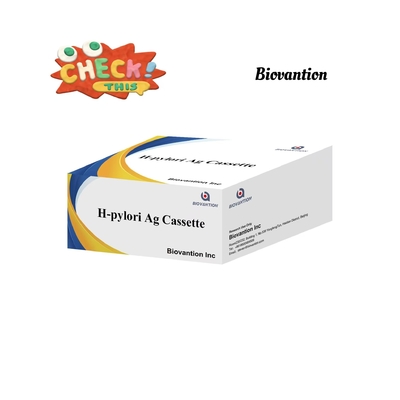 H. Pylori Ag Caixa de ensaio rápido de reagente de diagnóstico in vitro (reagentes IVD)