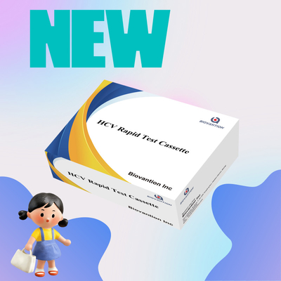 Preço de fábrica Sensibilidade 5-15 Minutos HCV Ab Strip Cassette Test Kit para resultados rápidos