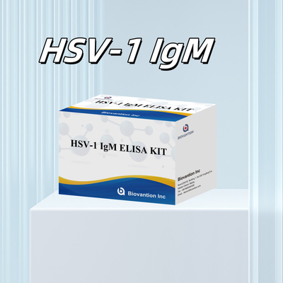 Diagnóstico Médico do VHS-1 IgM Kit de Teste Elisa com 18 meses de validade Origem