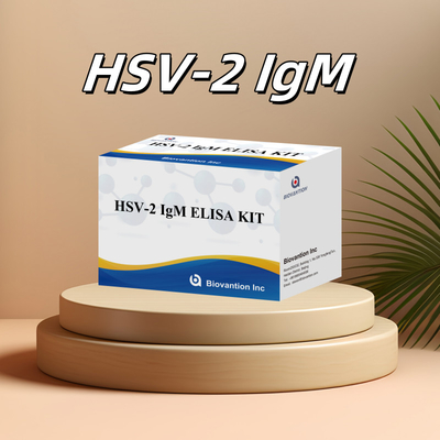 High Specificity Elisa Test Kit HSV-2 IgM para resultados rápidos e precisos reagente médico para uso humano