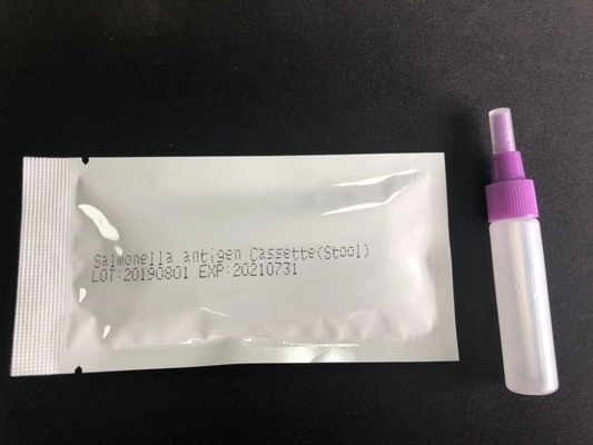 Caixa de teste rápido de Salmonella IgG/IgM S.Tifoide Kit de teste de diagnóstico fácil de usar