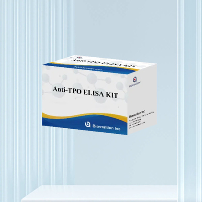Anti-TPO Kit de ensaio Elisa Determinação quantitativa da anti-peroxidase da tireóide