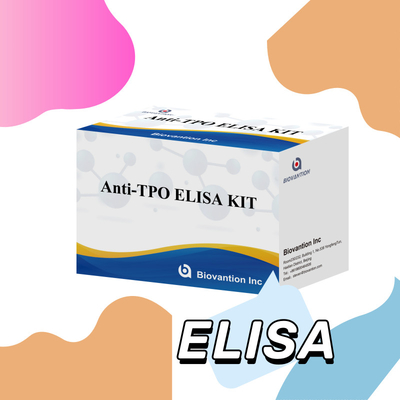 Kit de diagnóstico para humanosAnti-TPO para hospital e laboratório com 96 testes