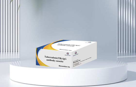 Reagente de ensaio rápido de venda a quente Tuberculose/TB Kit de ensaio rápido de ouro coloidal para humanos com 25 testes