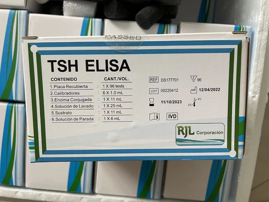 TSH Elisa Reagente Kit Sério Determinação Quantitativa estimulante da tireóide
