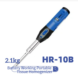 Homogeneizador de tecidos portátil a bateria