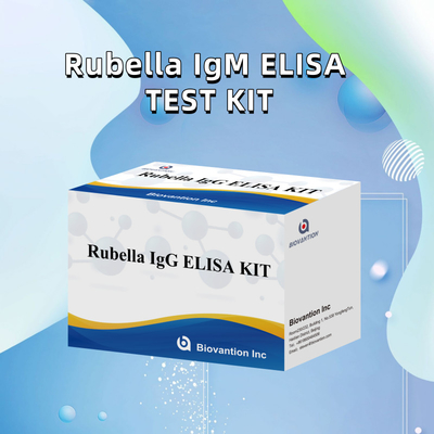 Rubéola- Igg Enzima Reagentes de Imunoanálise Elisa Kit de Teste para Detecção de Rubéola