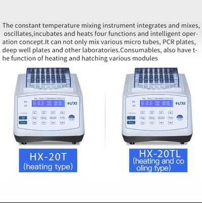 Agitador de temperatura constante Tube Lab Agitador de temperatura constante Mixer RT+5C~100C aquecimento