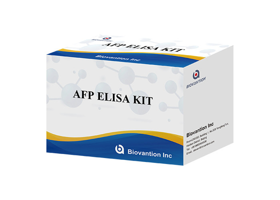 AFP Alfa-fetoproteína Kit de ensaio Elisa Produtos ligados a enzimas Tempo de transporte curto
