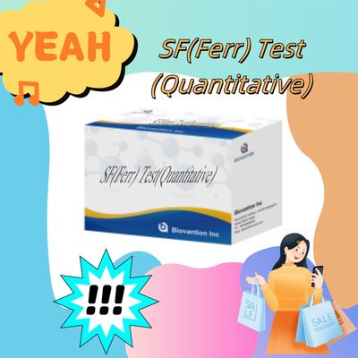 IVD Reagente SF Ferr Kit de ensaio ELISA Instrumento veterinário para detecção quantitativa de ferritina sérica Diagnóstico