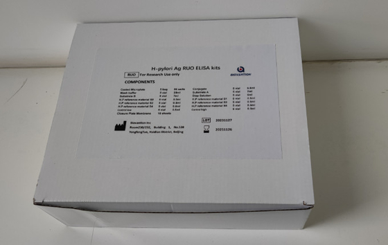 Kit de ensaio Elisa de alta precisão H. pylori IgG para laboratório ou hospital