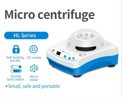 Laboratório Mini centrífuga ângulo rotor 4000rpm de baixa velocidade tubo de ensaio de laboratório Micro centrífuga