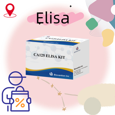 Kit de ensaio sensível CA125 Elisa para baixos limites de detecção e alta sensibilidade