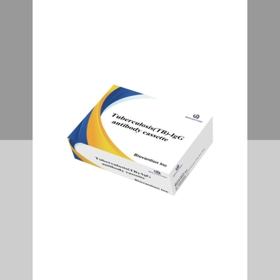 Teste rápido de ouro coloidal de alta sensibilidade para detecção de anticorpos contra a tuberculose-IgG no soro ou no plasma