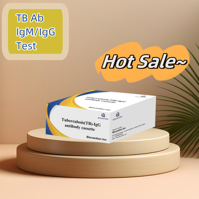Teste rápido de ouro coloidal de alta sensibilidade para detecção de anticorpos contra a tuberculose-IgG no soro ou no plasma