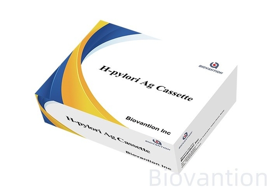Anticorpo H. Pylori Ab Kit de testes rápidos com tiras Kit de diagnóstico para detecção da infecção por Helicobacter pylori