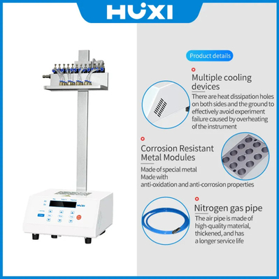 Inovador Equipamento Avançado de Laboratório Médico Evaporador Seco de Azoto para Laboratórios
