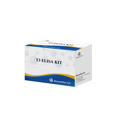 Kit de ensaio Elisa T3 altamente específico para detecção precisa de substâncias-alvo
