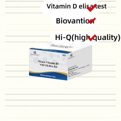 Kit de ensaio de vitamina D Elisa de produto ligado a enzimas de alta precisão