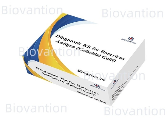 Teste Rápido de Ouro Colloidal de Antígeno do Rota Virus, inovador, para rastreamento médico rápido e preciso