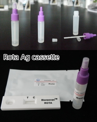 Teste Rápido de Ouro Colloidal de Antígeno do Rota Virus, inovador, para rastreamento médico rápido e preciso