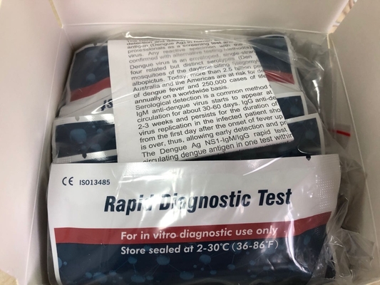 Kit de testes rápidos de dengue NS1 para diagnóstico in vitro