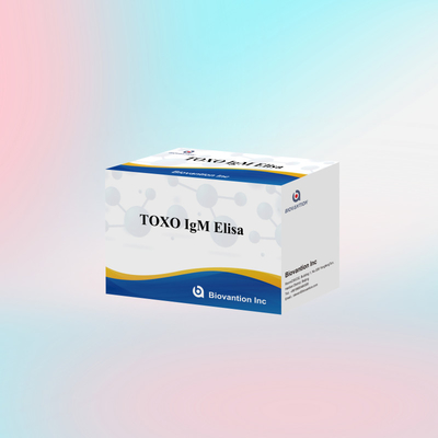 TOXO Ig G Kit de ensaio Elisa sensível e específico para monitorização da doença