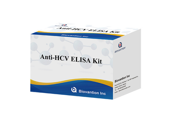 Detetar anticorpos contra o VHC com o Kit de Testes Elisa da Biovantion 96 testes em 2-3 horas