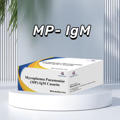 Testes IVD de alta qualidade fornecedor médico Mycoplasma Pneumoniae Método de ouro coloidal