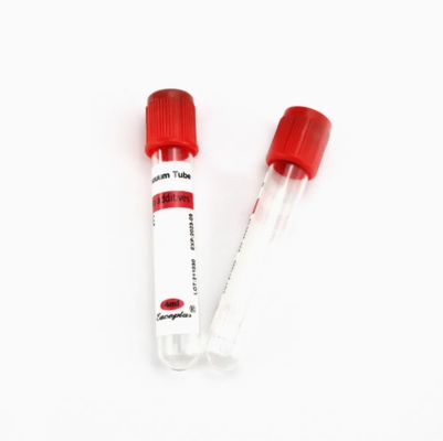 Tubos de coleta de sangue EDTA estéreis para testes especializados (2mL/3mL/5mL)
