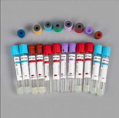 Siny Fluoreto de Sódio Médico + EDTA-K2 PRP Tubos de Colheita de Sangue Não-vácuo