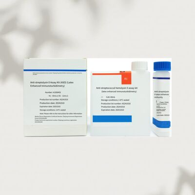 Reagente ASO de Alta Sensibilidade com 96 Testes Usando Método Imunoturbidimétrico de Látex para Diagnóstico Preciso