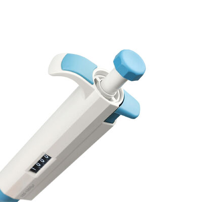 DLAB TopPette Micropipete ajustável de canal único com design ergonômico leve, exibição de volume digital clara e parte inferior autoclavavel