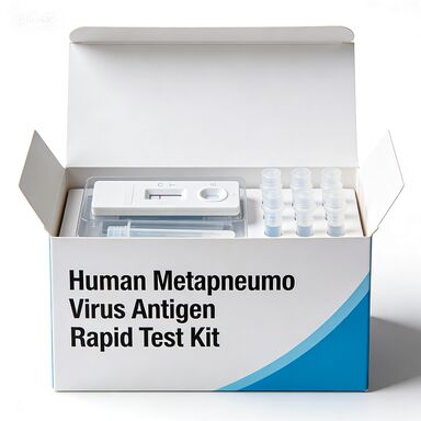 Kit de Teste Rápido de Antígeno do Metapneumovírus Humano (Ouro Coloidal)