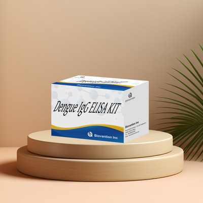 Kit customizável Dengue IgG ELISA com alta sensibilidade para 96 ​​testes/kit em laboratórios clínicos