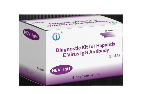 Kit de diagnóstico de alta precisão de laboratório ou hospital para anticorpos IgG contra o vírus da hepatite E