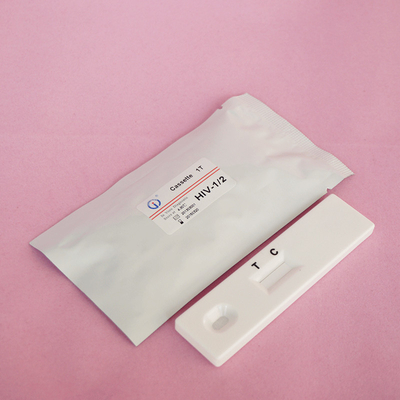 Kit de teste de cassete do HIV com 2 anos de vida útil para diagnóstico preciso