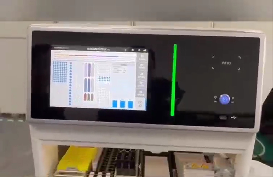 Peso do instrumento do analisador Elisa totalmente automático com ecrã LCD