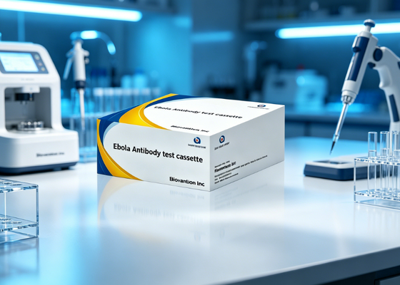 Listas de testes rápidos de antígeno do vírus do Ebola rápidas e precisas, econômicas e personalizáveis, não operáveis por máquina com método de ouro coloidal